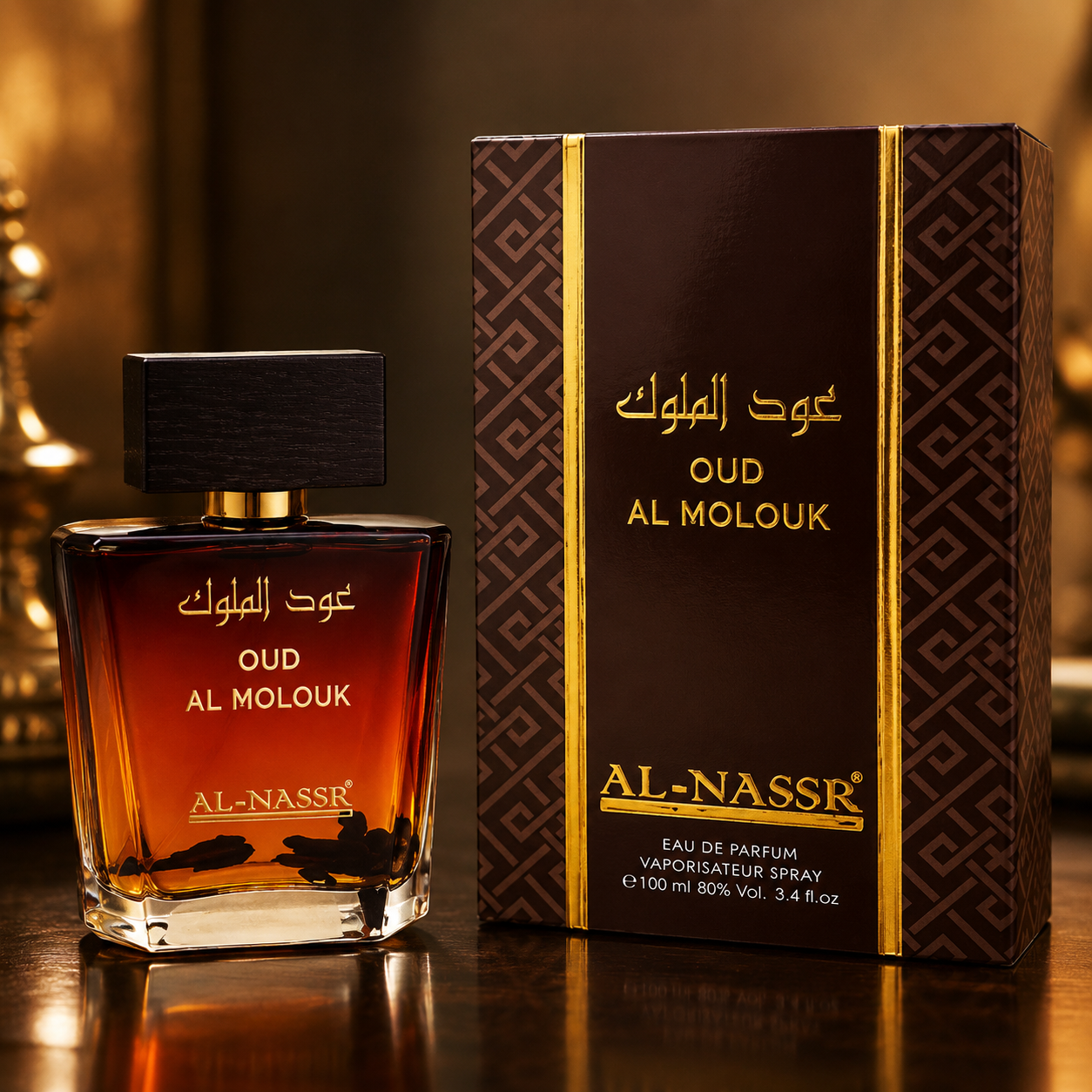 Parfum Oud Al Molouk Al Nassr eau de parfum avec boîte