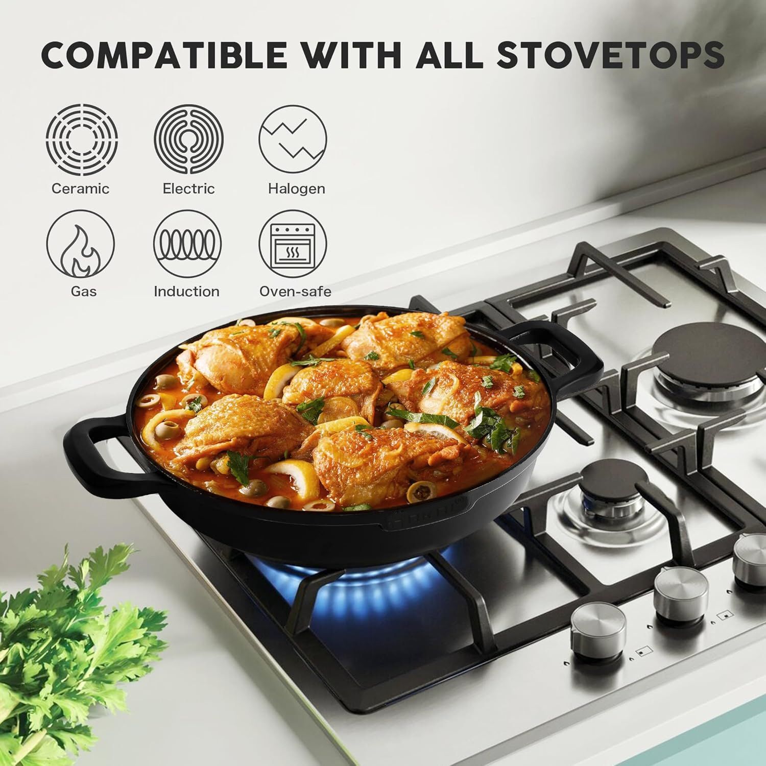 Tajine Saffron 30 cm Non stick Rose – Image 6
